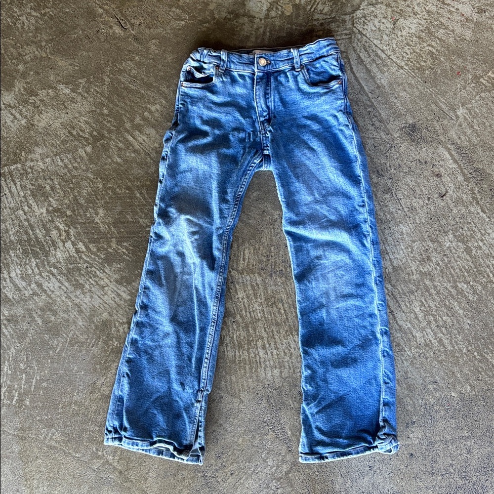 Zara girls flare denim Jeans